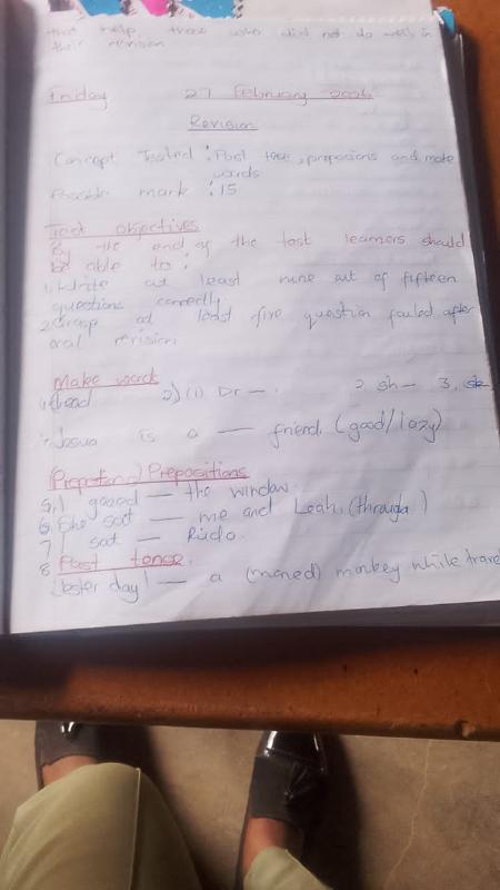 Assessment activities
