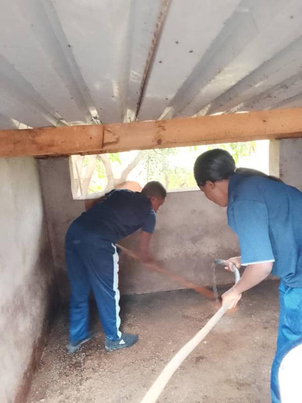 School cleaning campaign
